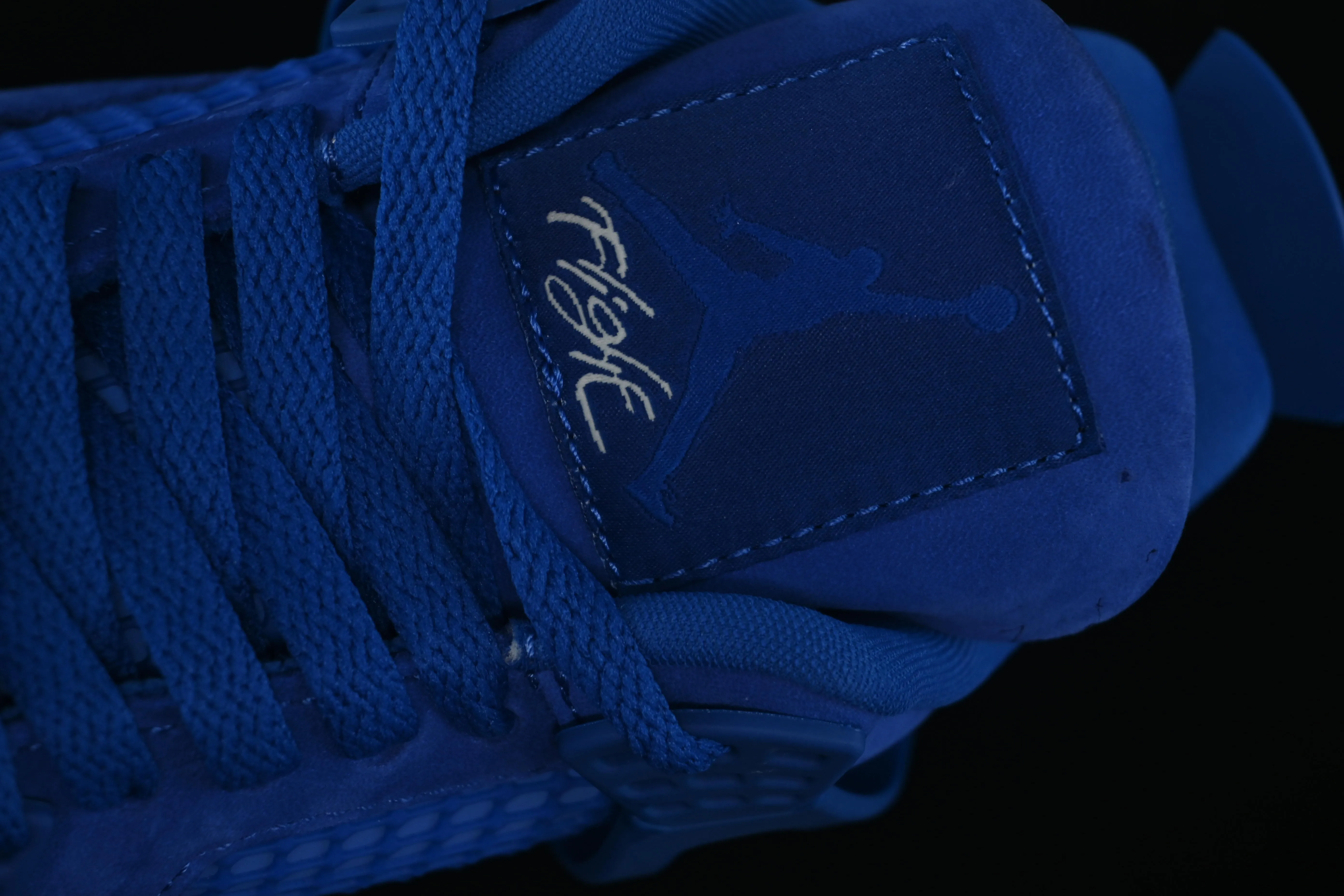 All categories Air Jordan Jordan series basketball shoes Air Jordan 4 Nigel Sylvester x Air Jordan 4 Retro "Blue" AJ4 Joe 4 joint blue brick HF4340-400